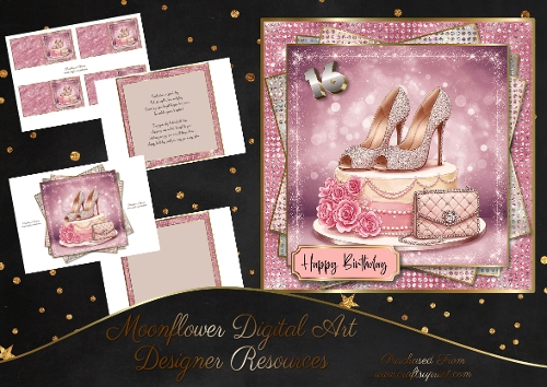 Mixed Pink Sparkle Mini Kit 