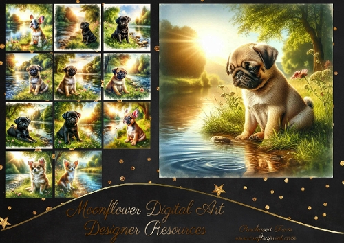 Sunny River Bank Pups 12