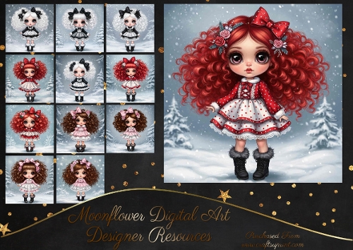 Cute Winter Girls