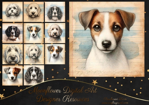 Paper Dreams Dog Portraits 5
