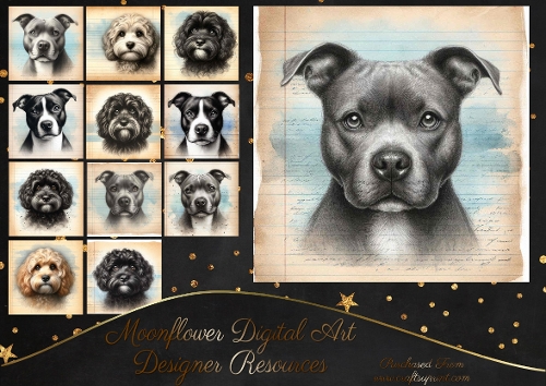 Paper Dreams Dog Portraits 6