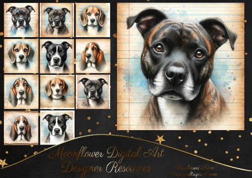 Paper Dreams Dog Portraits 7
