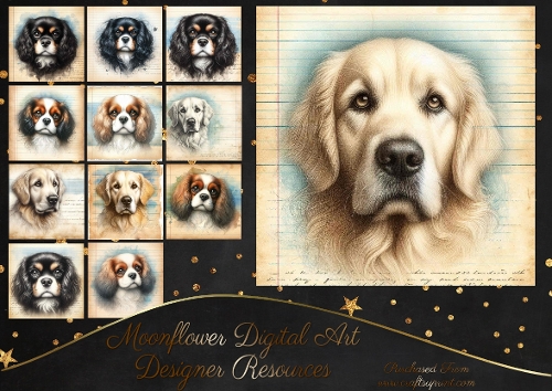 Paper Dreams Dog Portraits 8