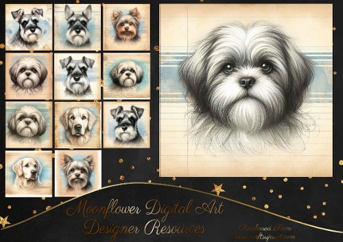 Paper Dreams Dog Portraits 9