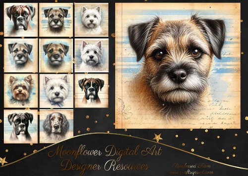 Paper Dreams Dog Portraits 10