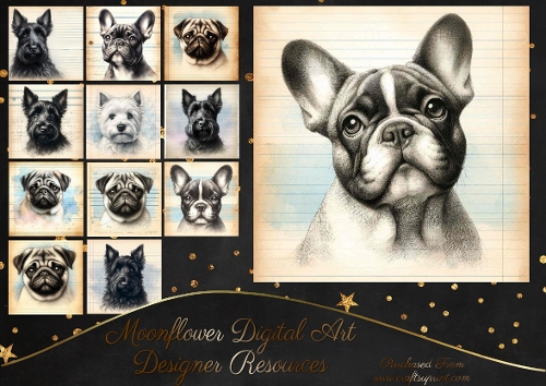 Paper Dreams Dog Portraits 11