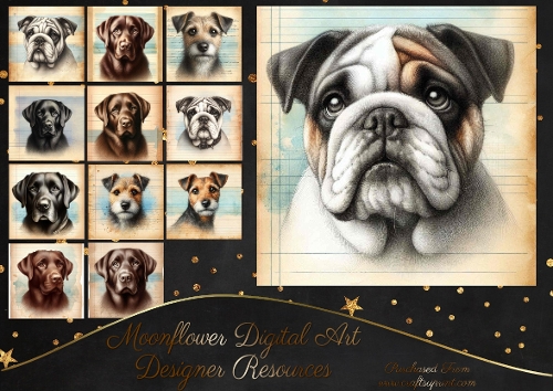 Paper Dreams Dog Portraits 13