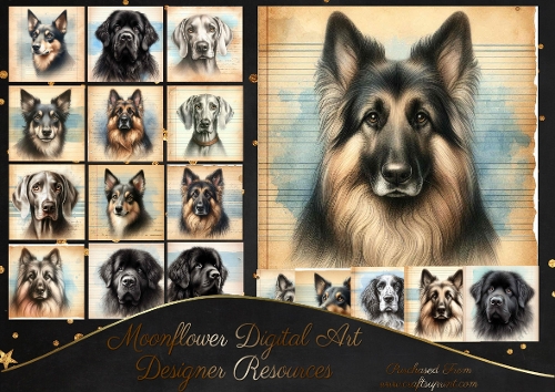 Paper Dreams Dog Portraits 15