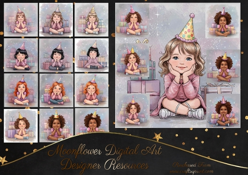 Little Birthday Girls 