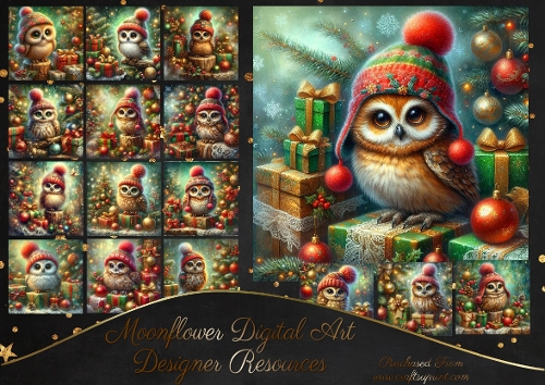 Christmas Owls