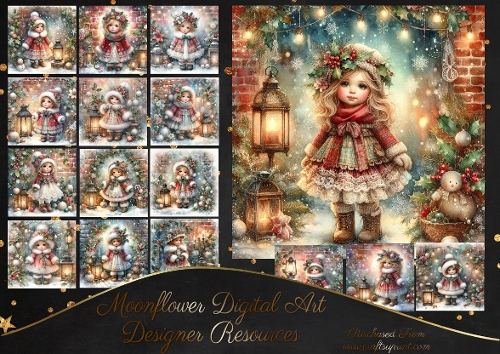 Little Christmas Girls 1