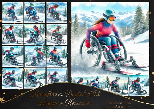 CUSTOMER REQUEST   Winter Wheelchair  sport  John 