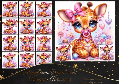 Sweet Baby Giraffe 1