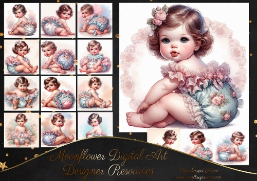 Retro Baby Girls 