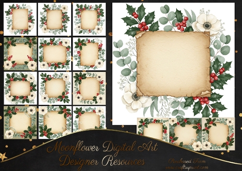 Festive Floral Holly 