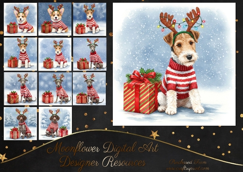Christmas Gift Pups 2