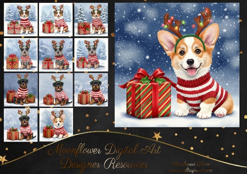 Christmas Gift Pups 3