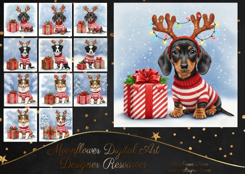 Christmas Gift Pups 4