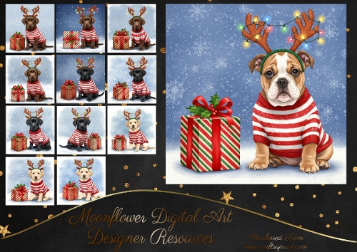 Christmas Gift Pups 12