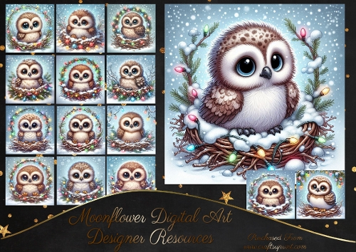 Christmas Owls