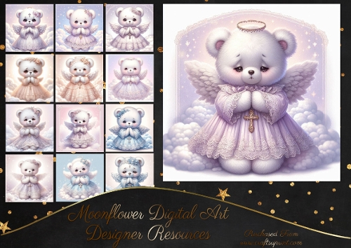 Praying Thinking Of You  Bears 2
