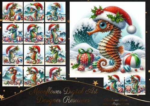 Festive Seahorse 