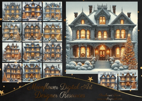 Victorian Christmas House 