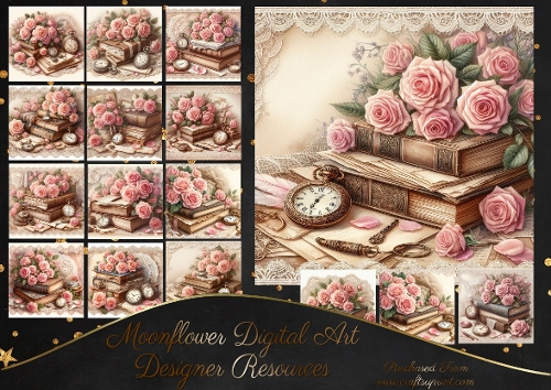 Floral Pocket Watch 1