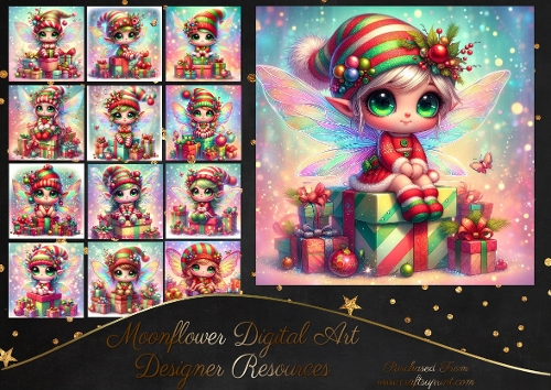 Christmas Chibi Fairy 