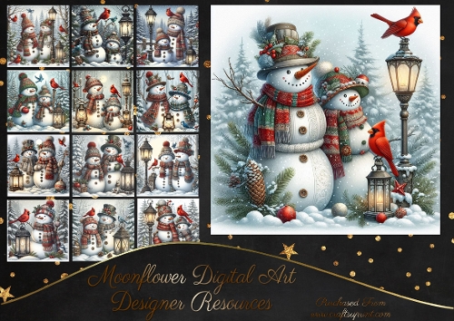 Lovely Snowmen 1