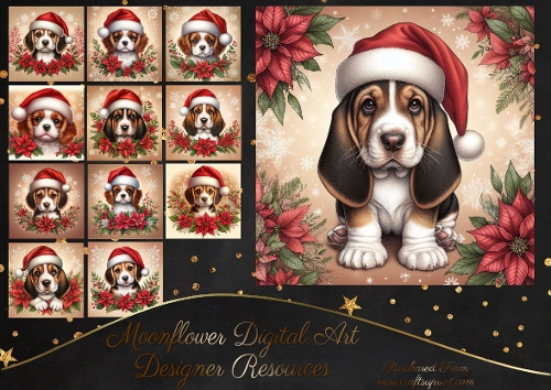 Poinsettia Pups 8
