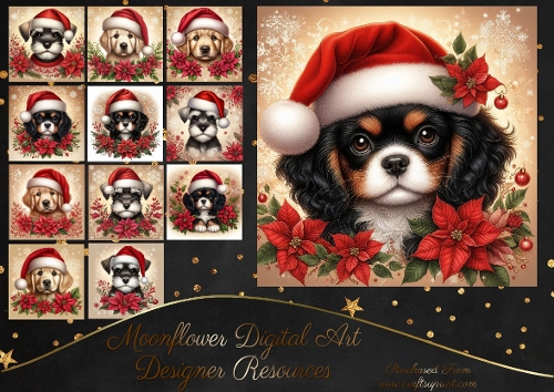 Poinsettia Pups 9