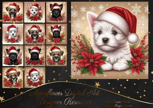 Poinsettia Pups 11