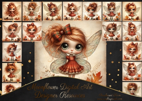 Cute Autumn Fairy 