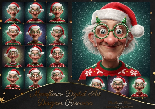 Festive Senior Male 