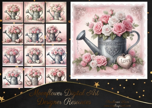 Floral Love Can 1