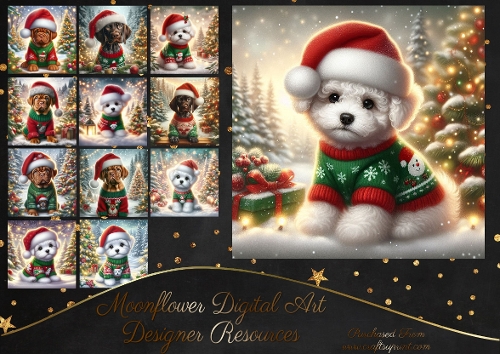 Festive Jumper Pups 1