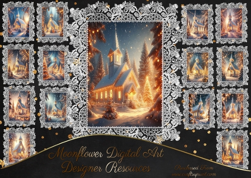 Beautiful Christmas  lAce Churches