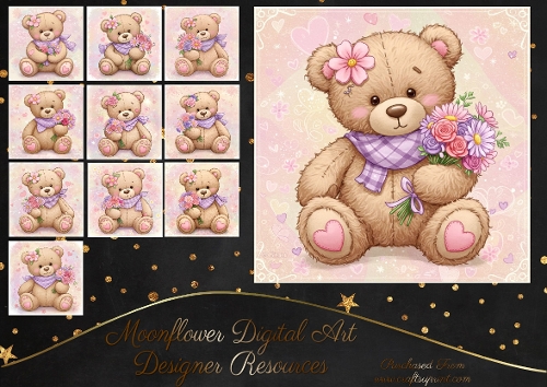 Flowers for you bears