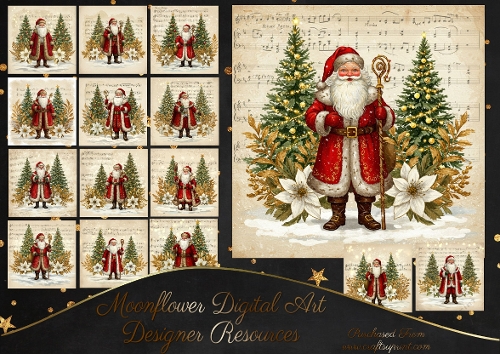 Vintage Santa 