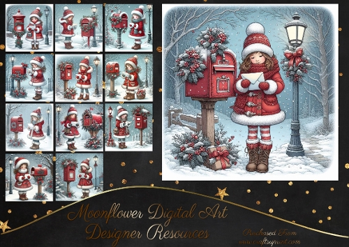 Christmas Mail Girl