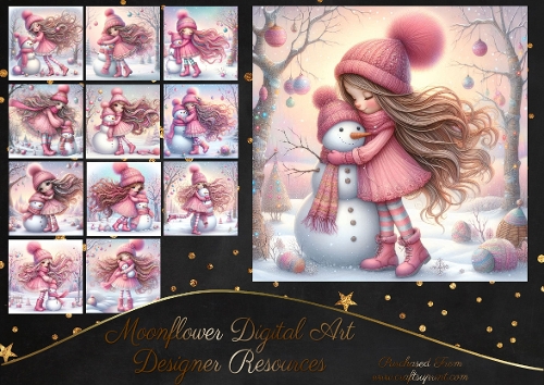 Christmas Pink Whimzy
