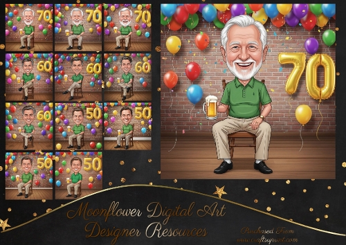 Birthday Chair 50/60/70