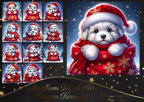 Christmas Gift Pups 1