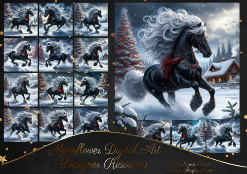 Festive Fantasy Horse