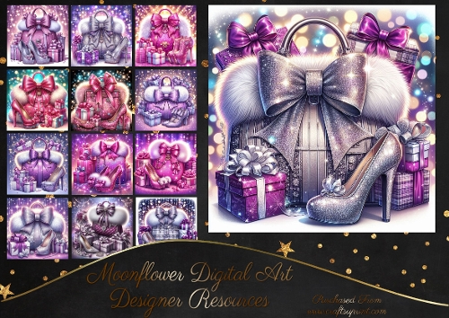 Winter Sparkle Bags And Shoes 2