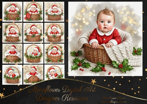 Festive Basket Babes 1