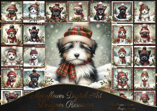 Festive Tartan Pups 6