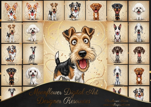 Caricature Dog Portraits 1