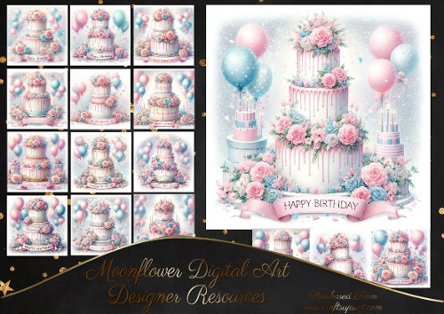 Beautiful Birthday Cakes 